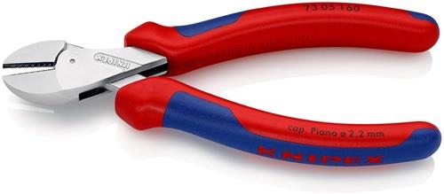 KNIPEX Kompaktseitenschneider X-Cut® L.160mm Kopf verchr.Mehrkomp.-Hüllen KNIPEX