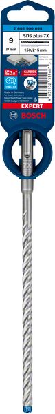 BOSCH EXPERT SDS plus-7X Hammerbohrer, 9 x 150 x 215 mm. Für Bohrhämmer