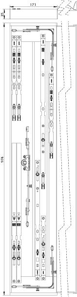 WINKHAUS Getriebe-Set HKT.RC-N, Stahl, WINKHAUS Getriebe-Set HKT.RC-N, Stahl,
