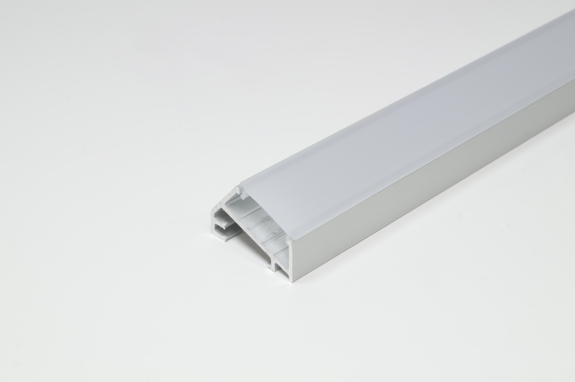 L&S LED Leuchtenprofil Porto 3, Aufbau, 23x15mm, L=3000mm, Aluminium