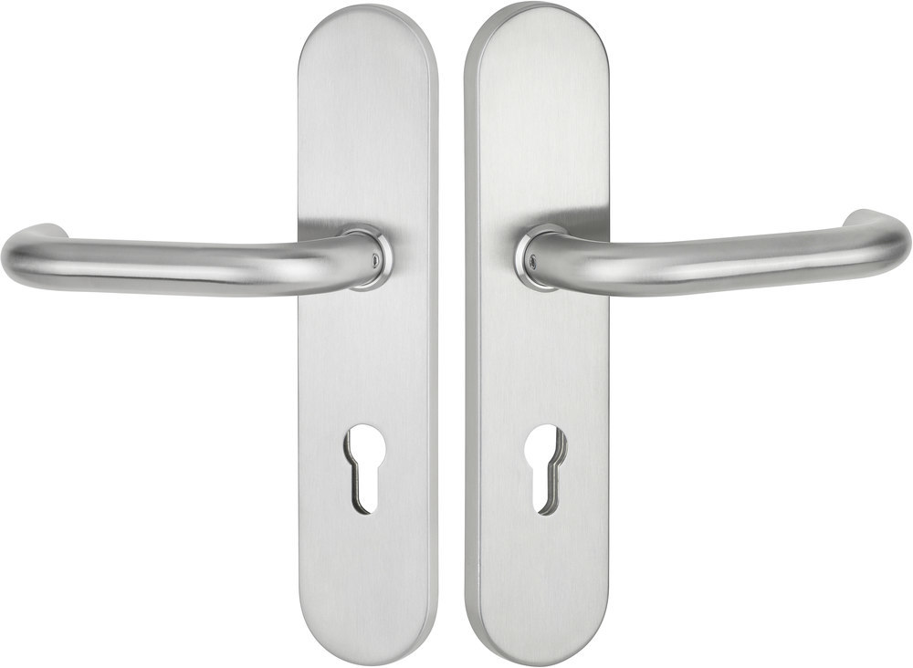 HERMAT Schutz-Drückergarnitur BASIC 01 1801.22Ø/2089.KSH, ES 1, Edelstahl