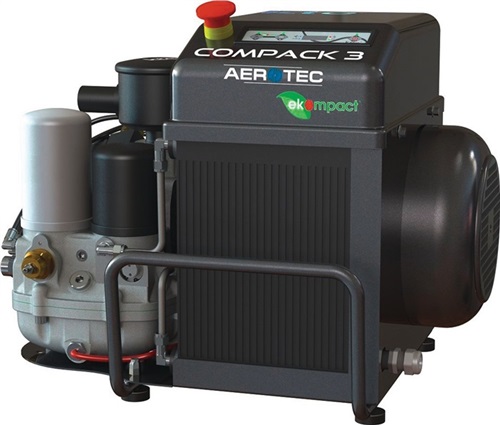AEROTEC Schraubenkompressor Aerotec COMPACK 3 10bar 360l/min 400 V,50 Hz