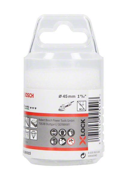 BOSCH Diamanttrockenbohrer X-LOCK Best for Ceramic Dry Speed, 45 x 35 mm