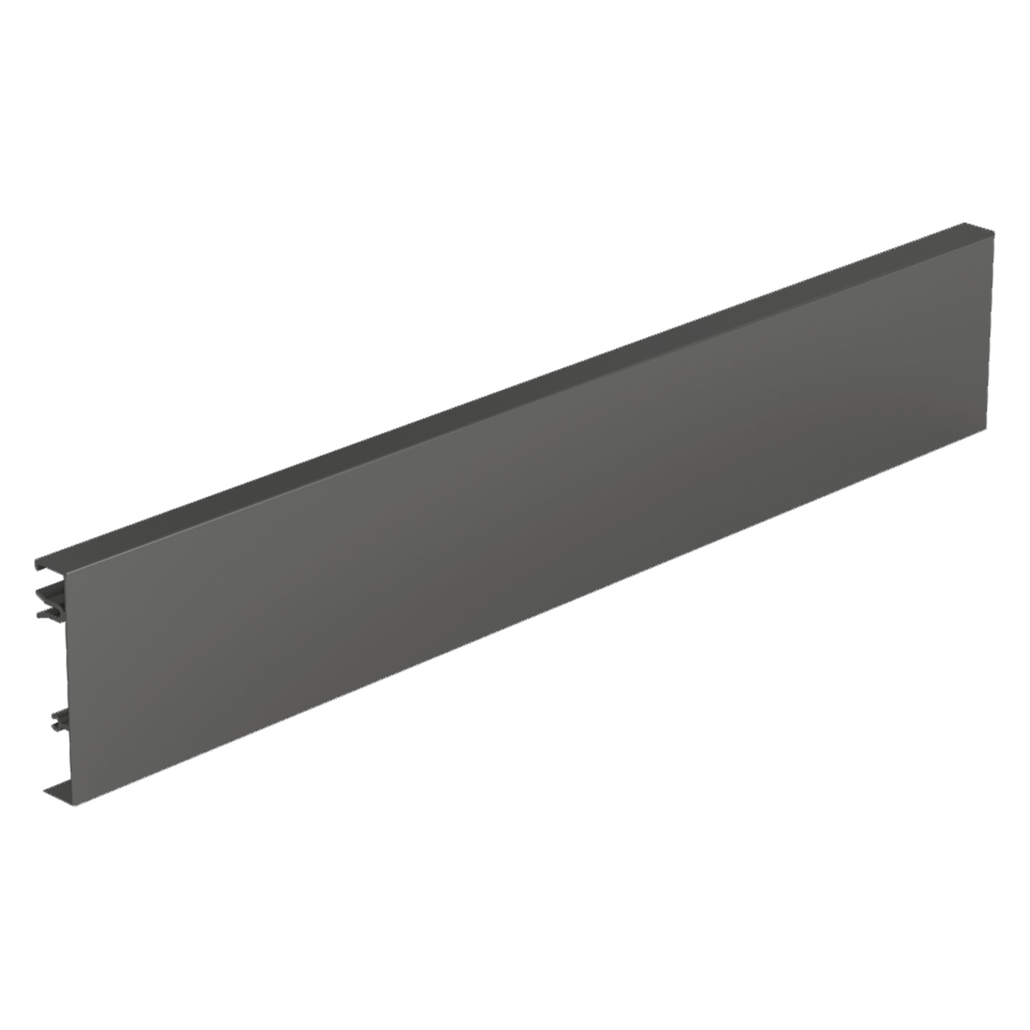 HETTICH Aluminiumrückwand ArciTech, 94 x 2000 mm, anthrazit, 9192201