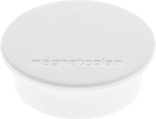 MAGNETOPLAN Magnet Premium D.40mm weiß MAGNETOPLAN