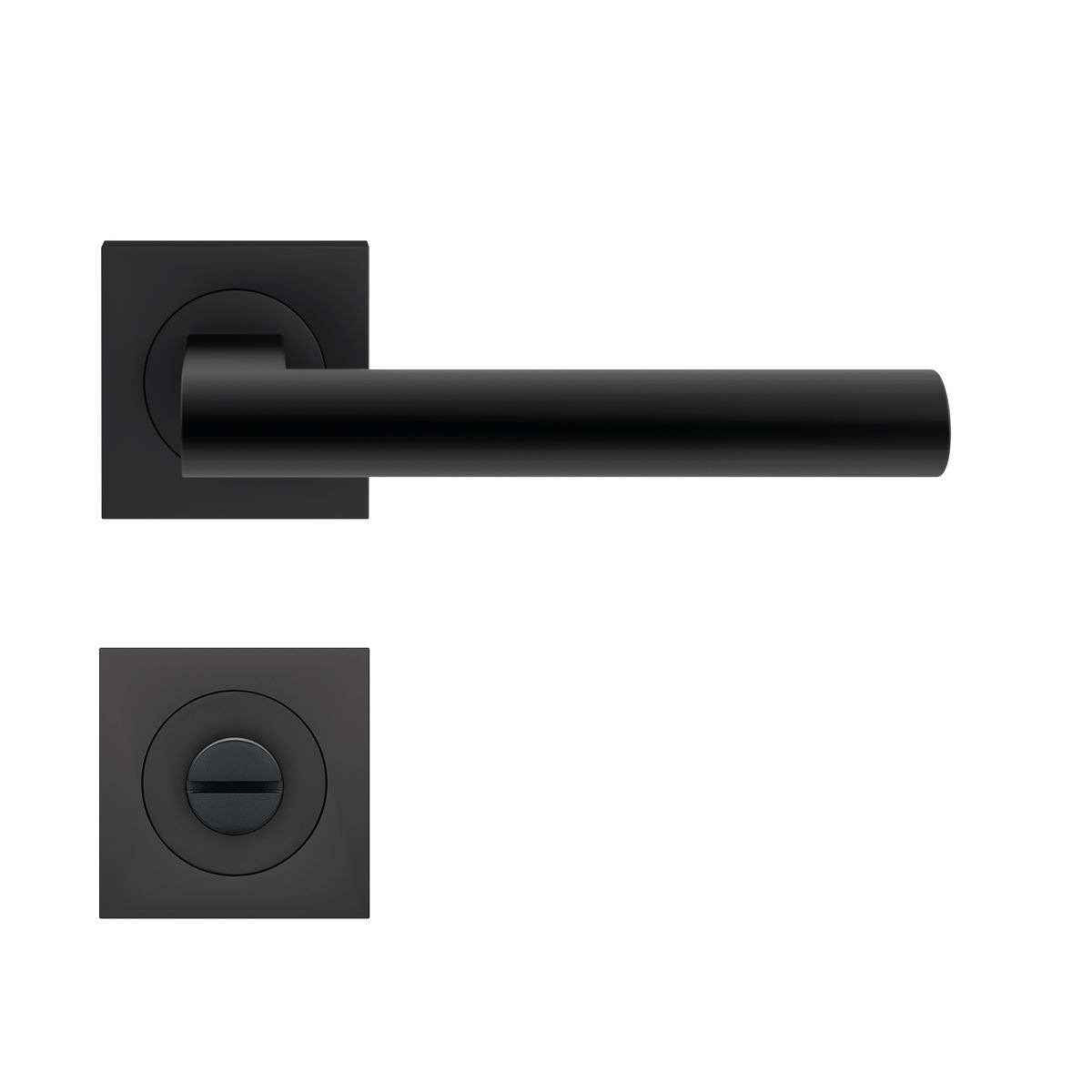 KARCHER DESIGN Drückergarnitur ER45Q BAD 83 - Madeira, Bad, Edelstahl
