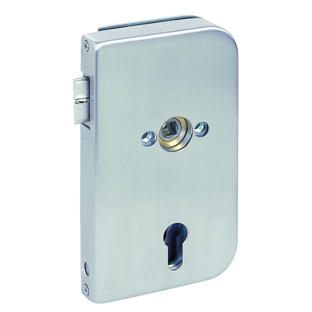 BKS Panik-Ganzglastürschloss PRIME Office B 2112, 9/72 mm, Edelstahl