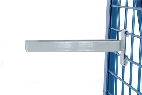 FETRA Gabelträger L.300mm STA lichtgrau lichte W.50mm f.Werkstückwagen