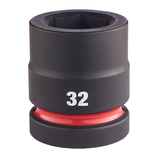 MILWAUKEE 32 x 62 mm SHOCKWAVE Schlagnuss 1" kurz
