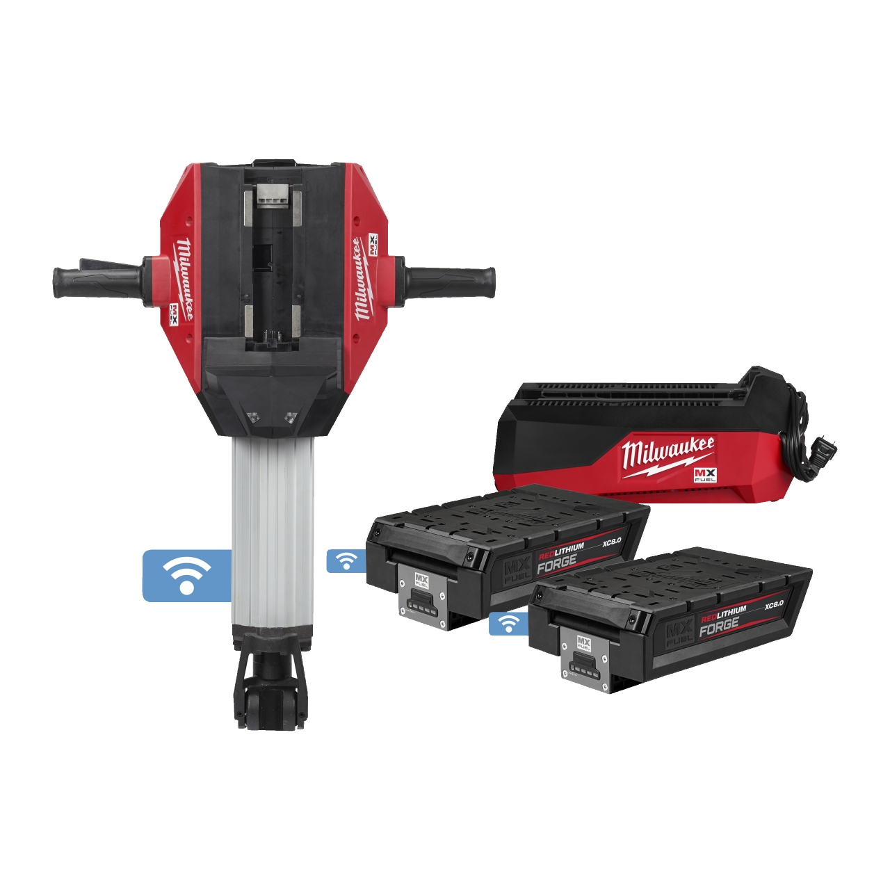MILWAUKEE MX FUEL™ Akku-Abbruchhammer 25 Kg MXF DH2528H-802