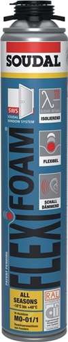 SOUDAL 1K-Pistolenschaum FLEXI FOAM 750 ml B2 blau o.Einw.-Handsch.Dose SOUDAL