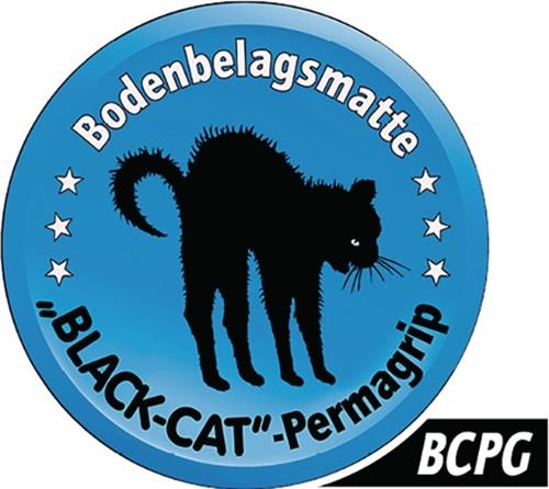 WADO MAROTECH Sicherheits-Bodenbelagsmatte BLACK-CAT Permagrip -BCG- B.1,2m L.10m D.8mm blau