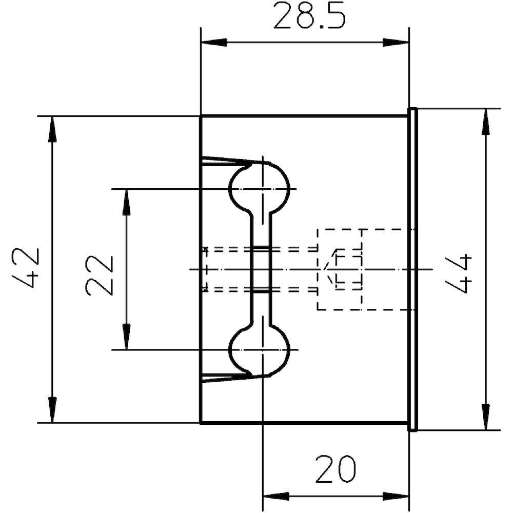 SIMONSWERK Klemmblock VARIANT® V 3604/20