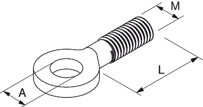 FISCHER Augenschraube AG 8x20