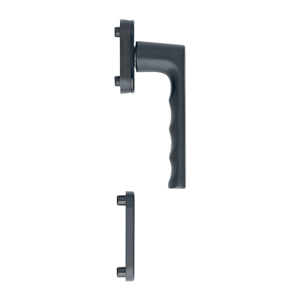 HOPPE® Fenstertürgriff-Halbgarnitur Hamburg 0700/U26/49PNS, innen, Aluminium, 11750261 HOPPE® Fenstertürgriff-Halbgarnitur Hamburg 0700/U26/49PNS, innen, Aluminium, 11750261