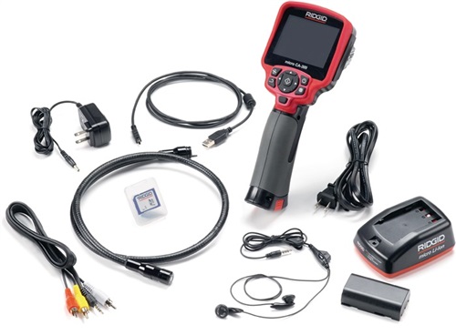 RIDGID Inspektionskamera micro CA-350 3,5 Zoll 640x480 17mm LED 4 Kabel-L.900mm RIDGID