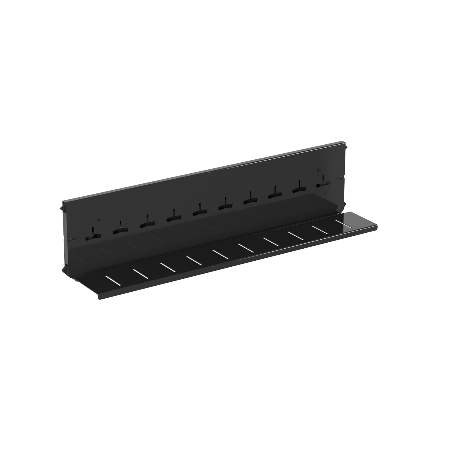 HETTICH Karteibahn, 600 mm, schwarz, 75673