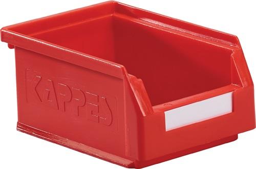 RASTERPLAN Sichtlagerkasten L160xB105xH75mm PE rot RASTERPLAN