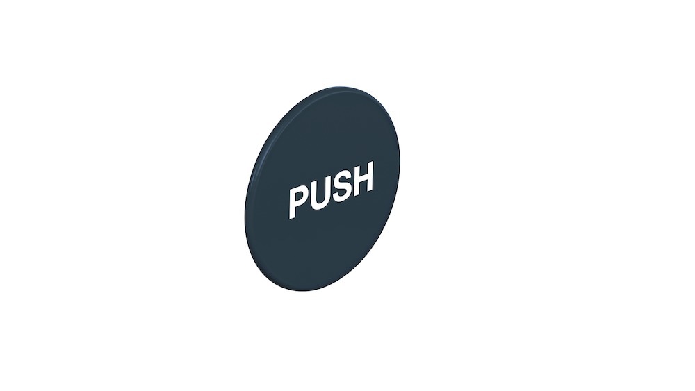 HEWI Symbol Push 711BD, Polymaid
