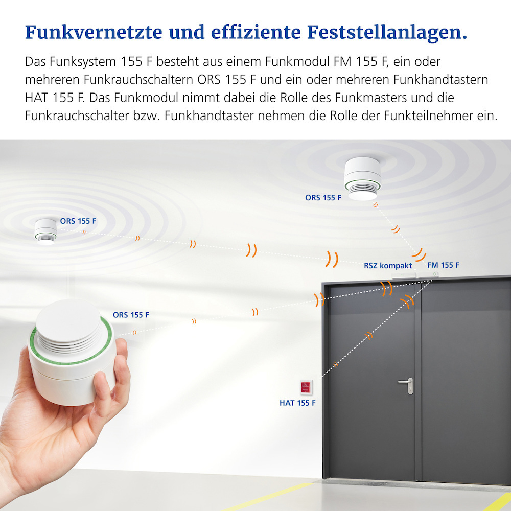 HEKATRON Funkset-Rauchschalter ORS 155 F