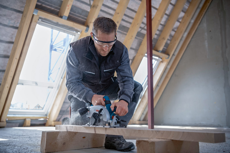 BOSCH Akku-Kreissäge GKS 18V-57-2 L