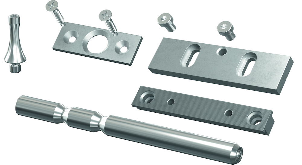 DR. HAHN Sicherungsset KT-RN, für 2-teiliges Türband