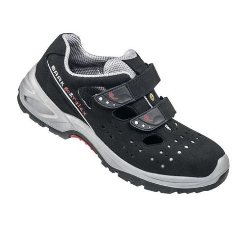 BAAK Sicherheitssandale Hardy Gr.39 N schwarz/grau Mikrofaser S1P SRC ESD EN20345 BAAK Sicherheitssandale Hardy Gr.39 N schwarz/grau Mikrofaser S1P SRC ESD EN20345