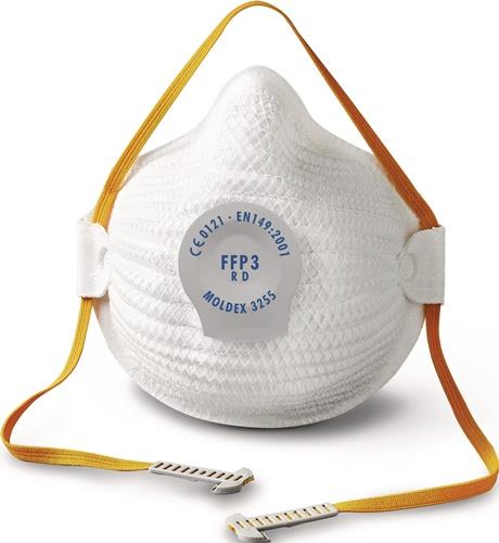 MOLDEX Atemschutzmaske AIR 325501 FFP3 R D m.Ausatemventil faltbar S/M MOLDEX