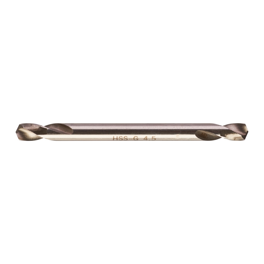 MILWAUKEE 4,5 x 58 mm, HSS-G Doppelend Metallbohrer HSS-G Doppelend