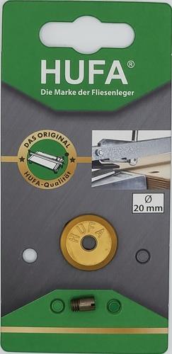 Schneidrädchen D20xB5,0xS3,0mm m.Titanbeschichtung HUFA