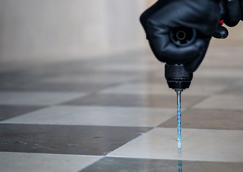 BOSCH EXPERT HEX-9 MultiConstruction Bohrer, 7 x 50 x 100 mm. Für Dreh- und Schlagbohrer