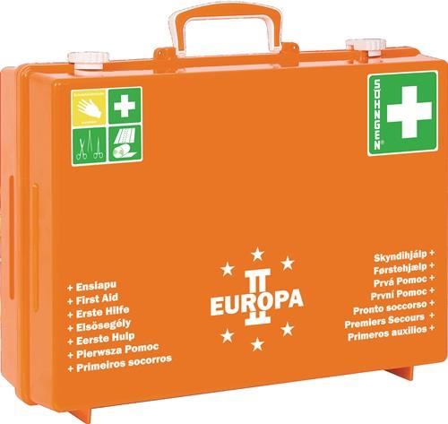 SÖHNGEN Erste Hilfe Koffer EUROPA II B400xH300xT150ca.mm orange SÖHNGEN