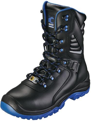 Sicherheitsstiefel TORGAU Gr.40 W.11 schwarz/blau S3S FO SR ESD EN20345