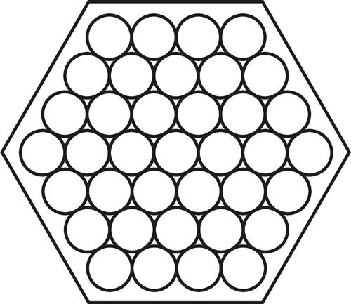 WEIDMÜLLER Crimpzange PZ 10 HEX L.195mm 0,25-10 (AWG 26...8)mm² WEIDMÜLLER