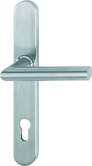 HOPPE® Drücker-Halbgarnitur mit Schmalschild Amsterdam E1400F/3357SN, Edelstahl, 3730261