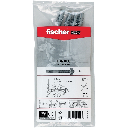 FISCHER Bolzenanker FBN II 8/30 B (4)