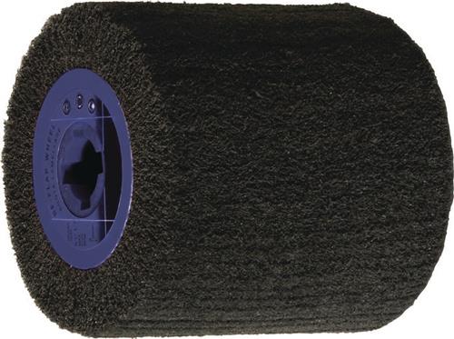 TECWERK Satinierwalze Vlies 150 medium braun Ø110xB100mm 19mm TECWERK