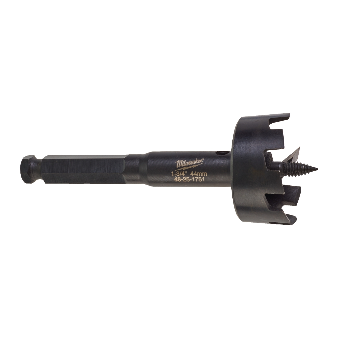MILWAUKEE 44 mm, 7/16" Hex Selbstbohrer