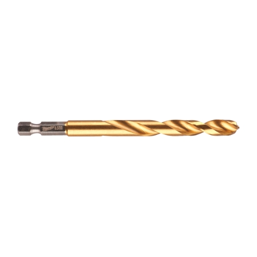 MILWAUKEE 8,5 x 114 mm SHOCKWAVE Metallbohrer HSS-G RED HEX Titan 1/4"