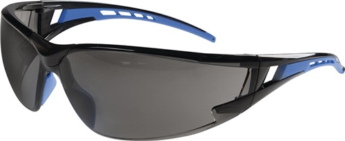 PROFIT Schutzbrille Falcon 2 EN 166 Bügel blau,Scheibe getönt PC