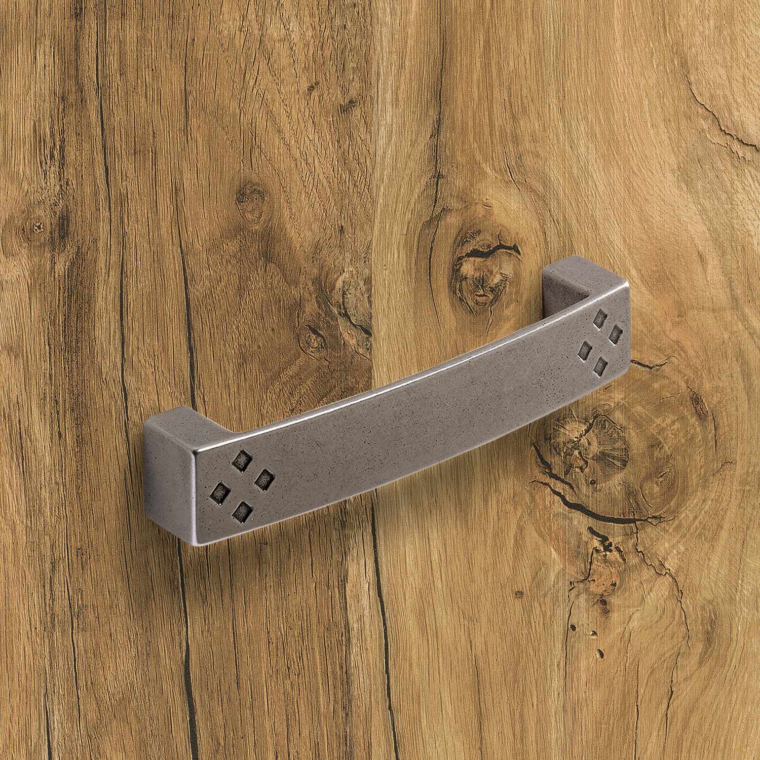 HETTICH Griff Vesontio, •–• 128, L 148 mm, B 24 mm, H 28 mm, Zinn Optik, 9112635 HETTICH Griff Vesontio, •–• 128, L 148 mm, B 24 mm, H 28 mm, Zinn Optik, 9112635