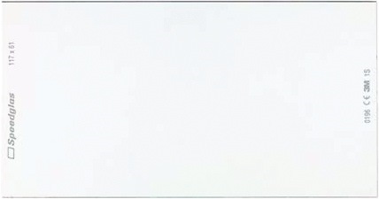 3M Vorsatzscheibe 9100X innen,5er Set f.9100 X 117x61mm H528015 3M