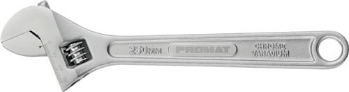 PROMAT Rollgabelschlüssel max.19mm L.150mm m.Einstellskala PROMAT