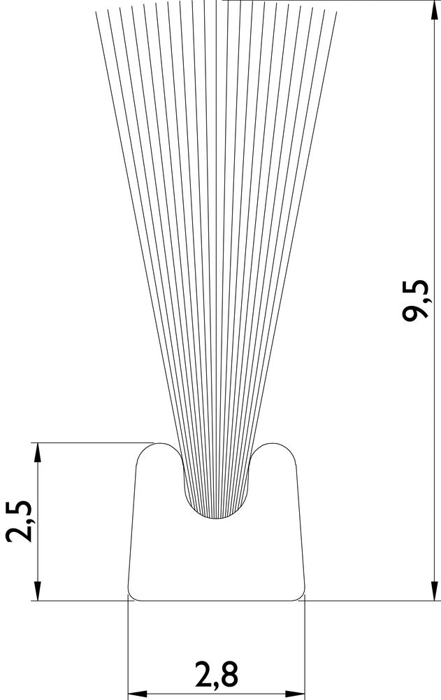 HERMAT Bürstendichtung SAN REMO 9170