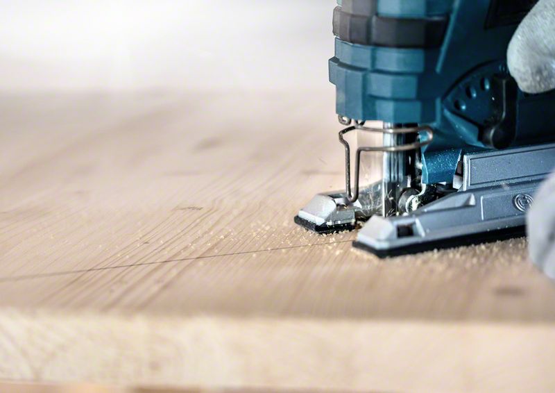 BOSCH EXPERT ‘Wood 2-side clean’ T 308 B Stichsägeblatt, 25 Stück. Für Stichsägen