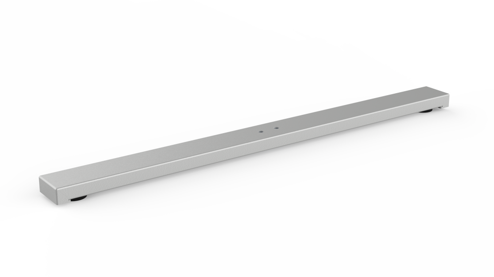 Veyhl Langer Fuß Evo, 890mm, RAL 9006 weißaluminium