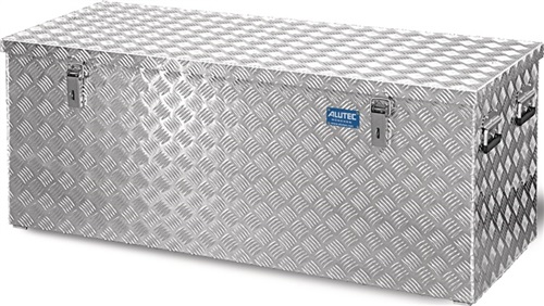 ALUTEC Transportbox Außen-L1272xB525xH520mm 312l Alu.Riffelblech