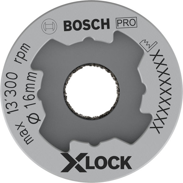 BOSCH Diamanttrockenbohrer X-LOCK Best for Ceramic Dry Speed, 16 x 30 mm