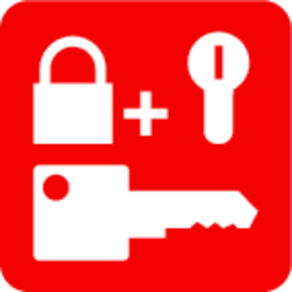 ABUS Außenzylinder ECCR690NP, Messing