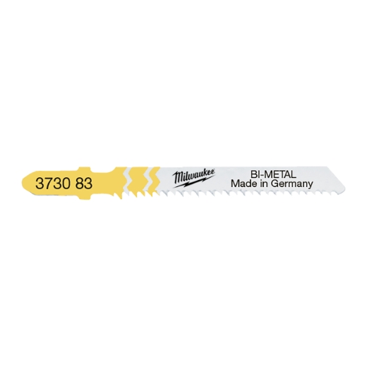 MILWAUKEE 60 x 1,9 mm, umgekehrte Verzahnung Stichsägeblatt Holz für Laminat-/Parkettböden Bi-Metall